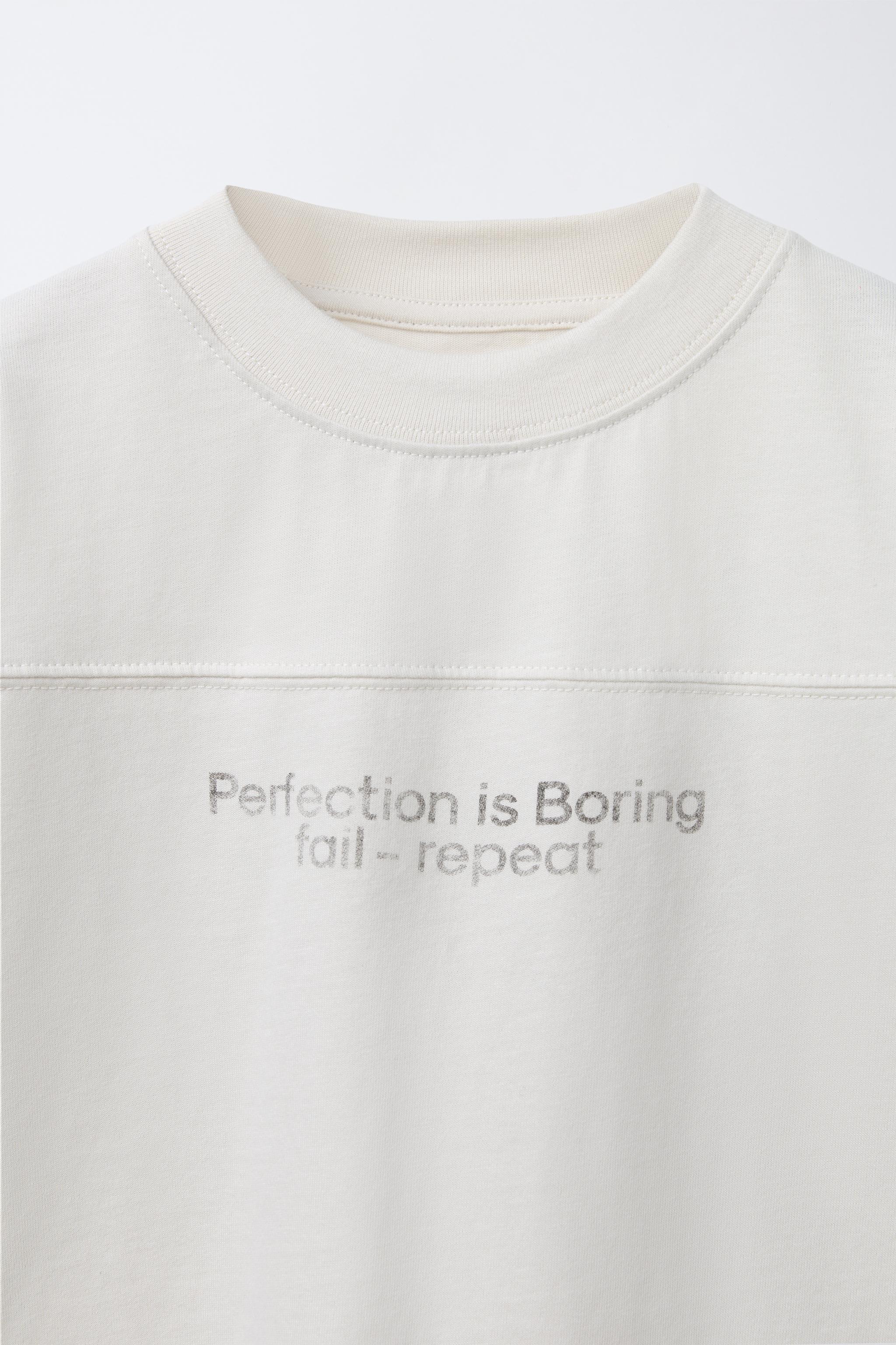 T-SHIRT EFFET DÉLAVÉ INSCRIPTION
